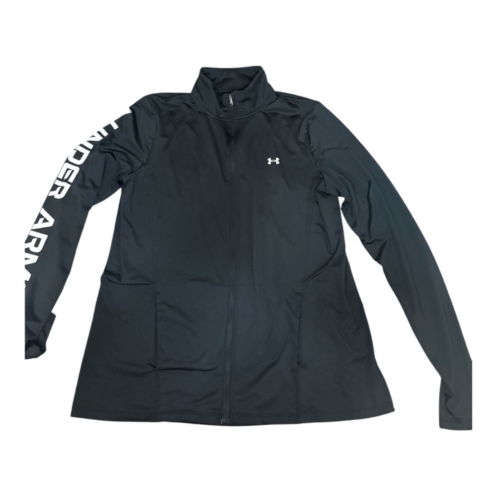 Women’s Large Under Armour Black Full-Zip Jacket